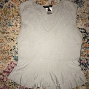 BCBG peplum shirt